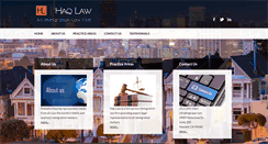 Desktop Screenshot of haq-law.com